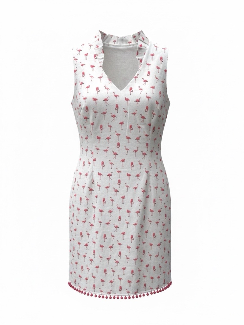 Chetta B Flamingo Dress